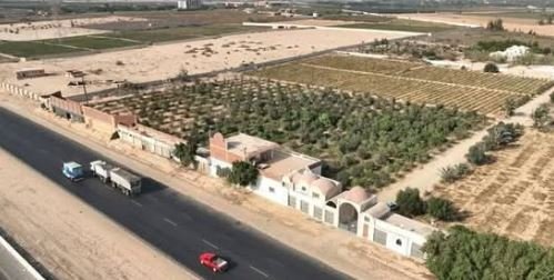 مزرعة 3فدان محاطه بسور