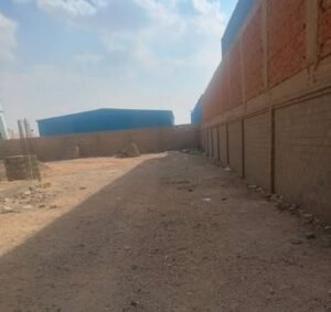 ارض مصنع مساحه 500 مت