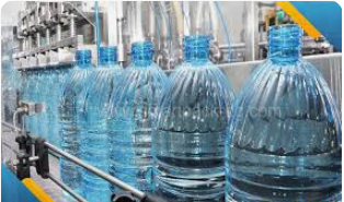 خط مياه معدنية
