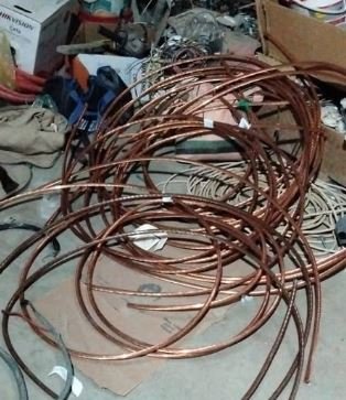 بيع نحاس كابلات خردة