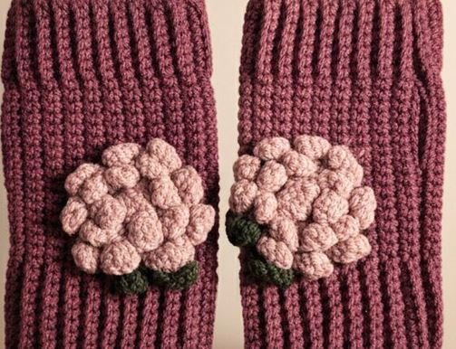 جوانتي كروشيه وردة