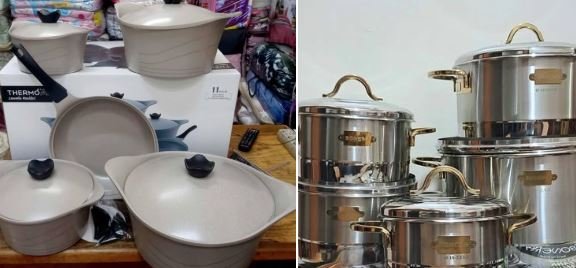 طقم حلل ثيرمواد التركي