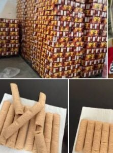 تصدير اصابع ويڤر الذرة المحمص