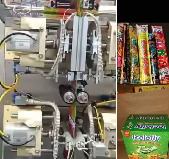 ماكينة تعبئة وتغليف السوائل لوليتا وعصير ساشت