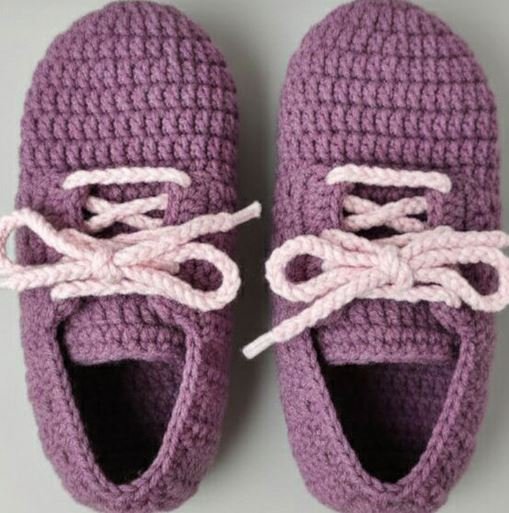 نعال شتوي كروشيه للنساء