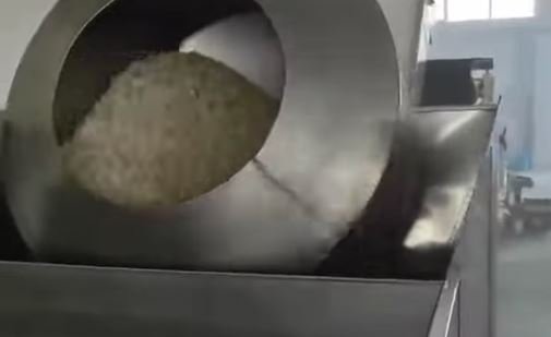 خط تحميص مكسرات