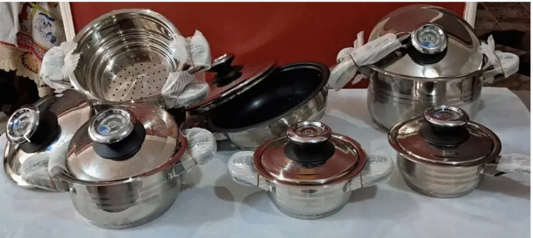 طقم حلل استانلس