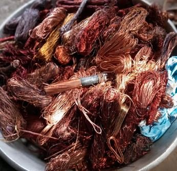 نحاس احمر خرده